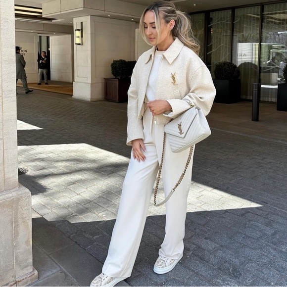 Zara Textured Weave Bomber Jacket NWT - Picture 10 of 17